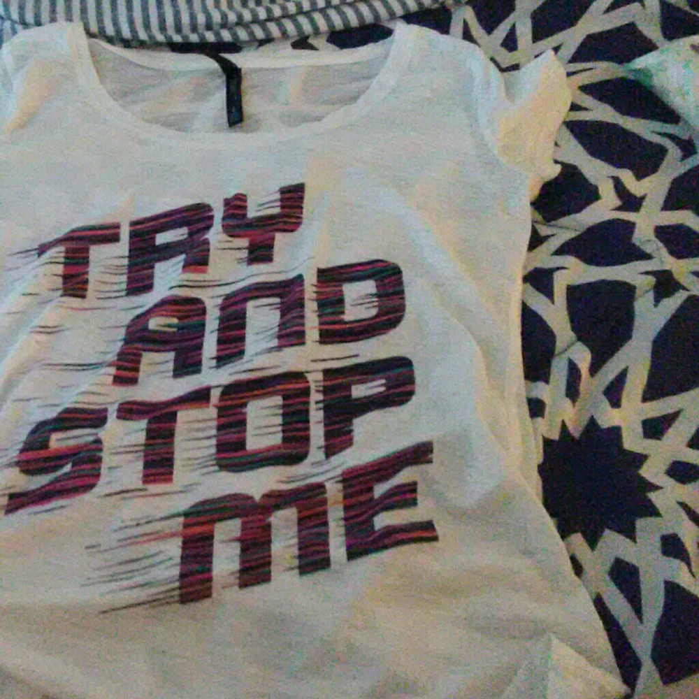 See through workout tee